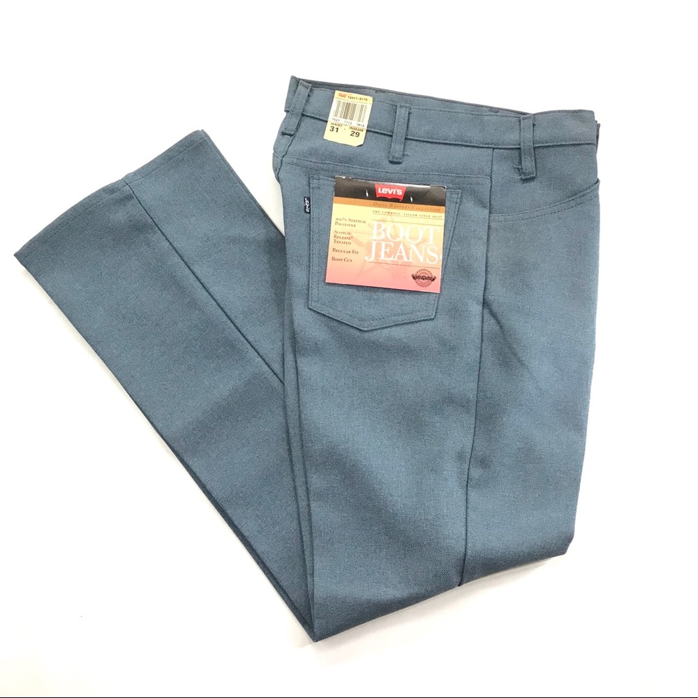 Vintage Levi’s 517 Polyester Boot Cut Jeans